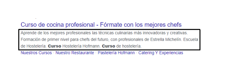 como hacer una desccripcion seo