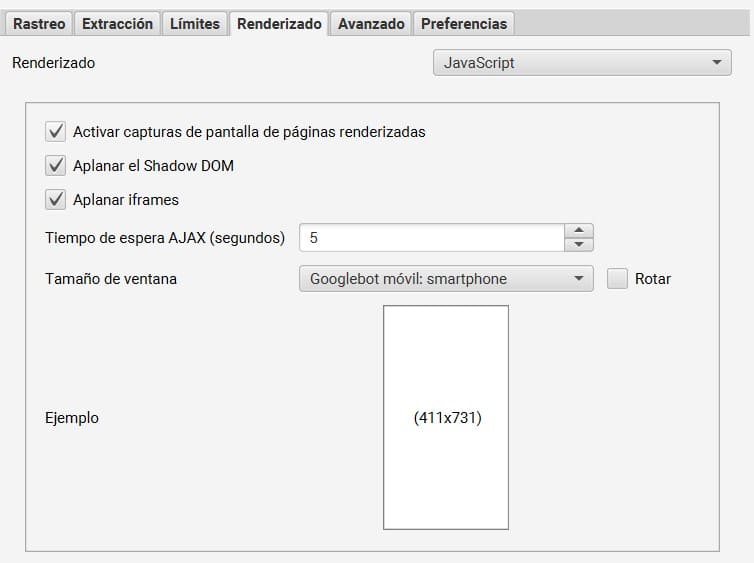 renderizado javascript