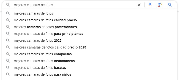 Cómo detectar sugerencias de contenido en Google