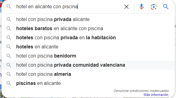 Cómo buscar keywords para webs de alojamientos