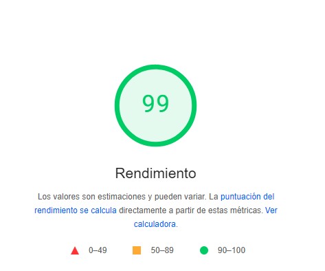 velocidad web en SEO