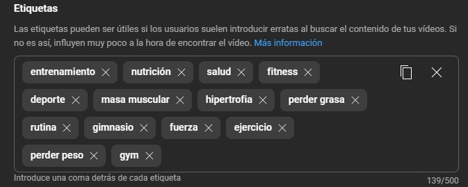 Cómo agregar etiquetas en YouTube