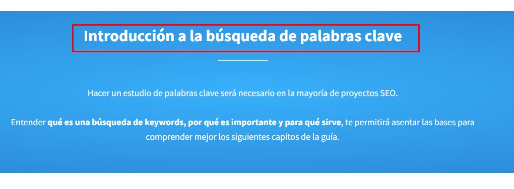 Cómo crear un encabezado adecuado para el copywriting y el SEO