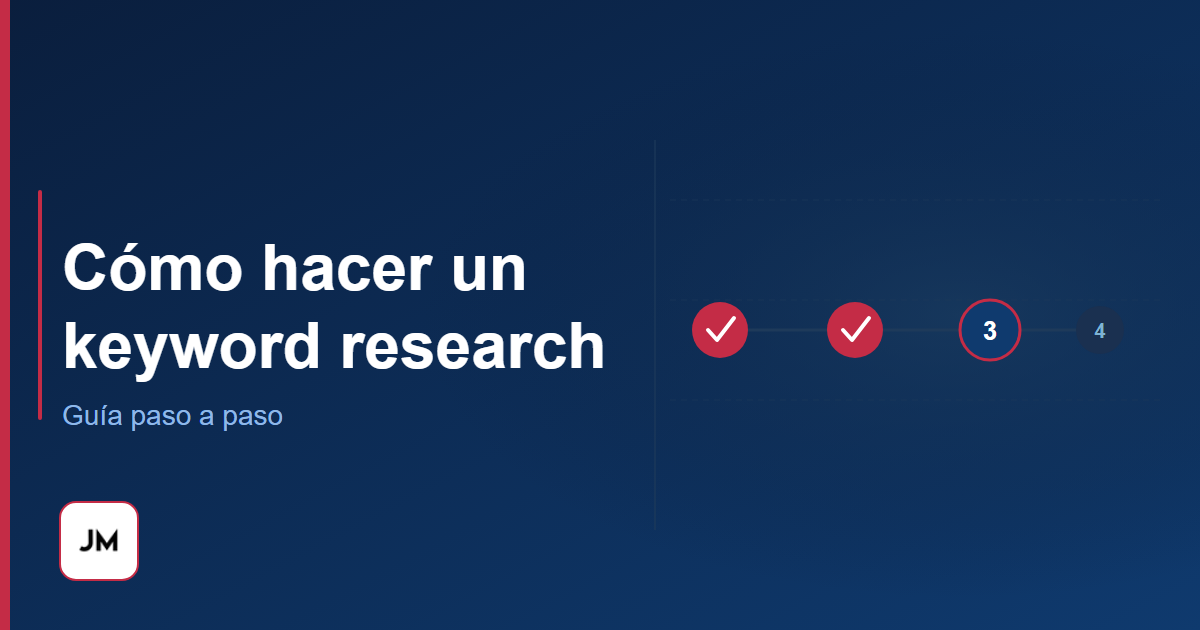 Guía para hacer un keyword research paso a paso