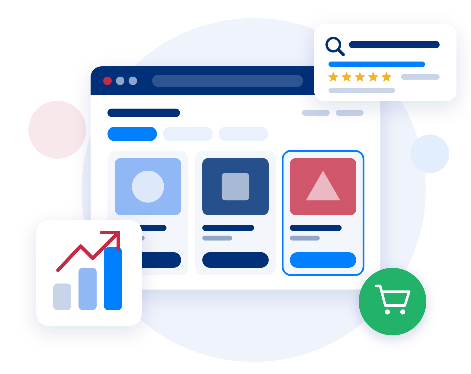 Tienda online optimizada para SEO con productos destacados en Google